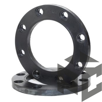 Фланец с полимерным покрытием Ду 200 (ПЭ 200) Ру 16 (2 мм) Техкомплект от производителя "Рускон"