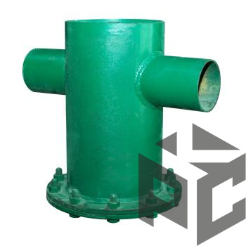 Грязевик вертикальный приварной Ду 40 Ру 16 Техкомплект от производителя "Рускон"