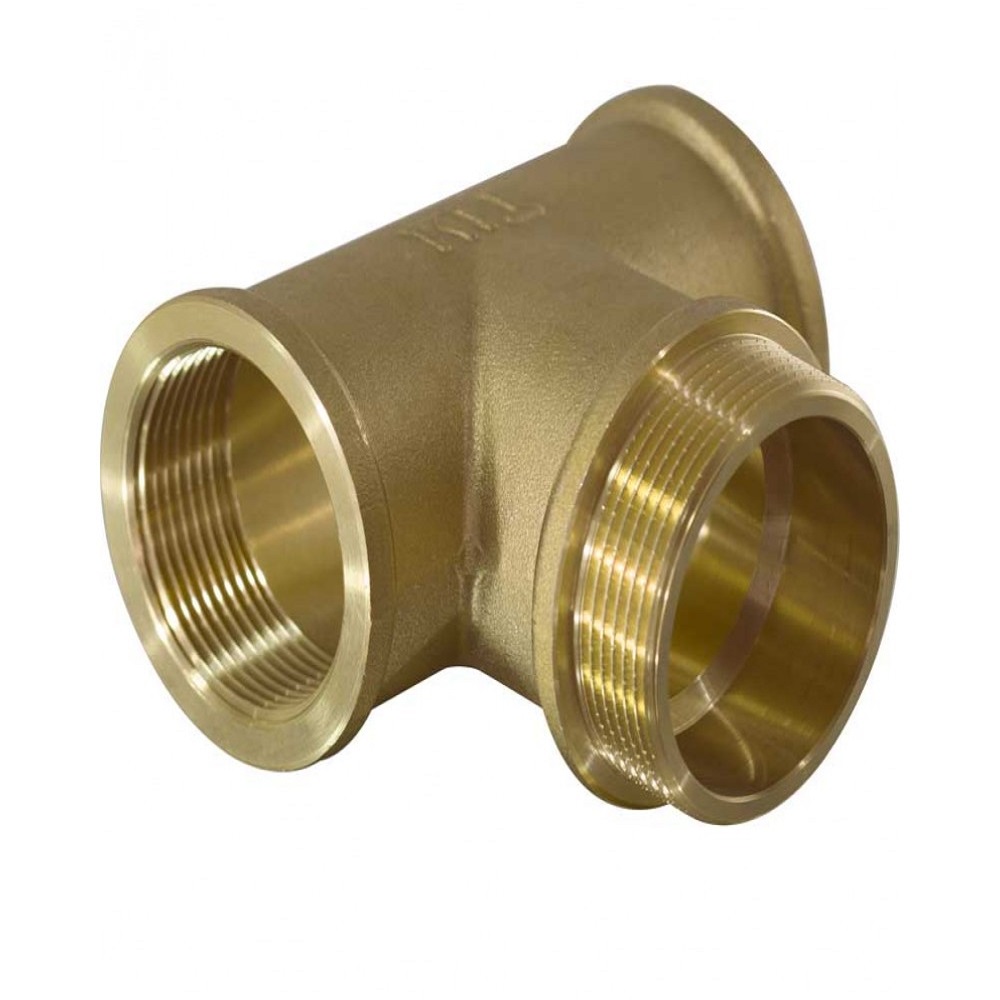 Тройник латунь ВР/НР/ВР Ду 15 (1/2")