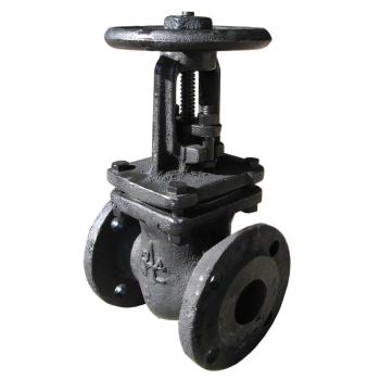 Задвижка чугунная параллельная 30ч6бр Ду 80 Ру 10