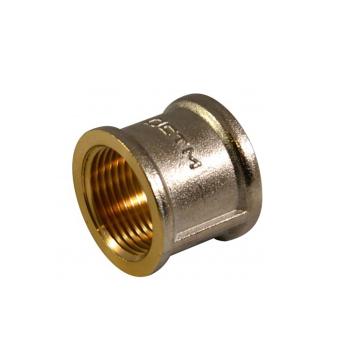 Муфта прямая латунь ВР/ВР Ду 50 (2")