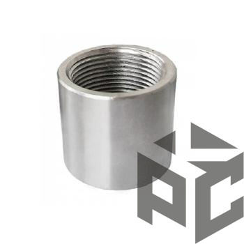 Муфта сталь оцинк. ВР/ВР Ду 25 (1") фото. Муфта сталь оцинк. ВР/ВР Ду 25 (1") оптом и в розницу. Доставка по РФ. Муфта сталь оцинк. ВР/ВР Ду 25 (1") от производителя "Рускон"