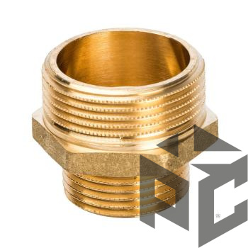 Ниппель переходной латунь НР/НР Ду 25x32 (1"х1 1/4") от производителя "Рускон"