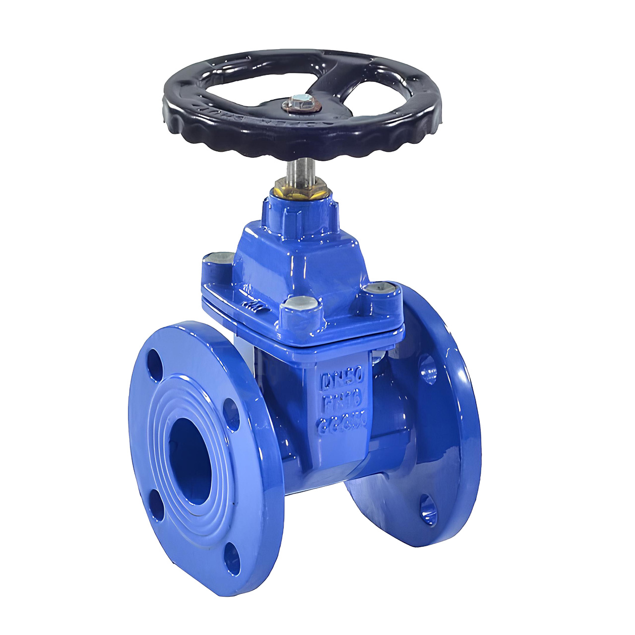 Задвижка чугунная клиновая 30ч39р (аналог МЗВ) Ду 50 Ру 16 (гайка лат.)