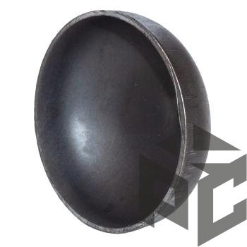 Заглушка стальная эллиптическая 114х4 ГОСТ 17379 фото. Заглушка стальная эллиптическая 114х4 ГОСТ 17379 оптом и в розницу. Доставка по РФ. Заглушка стальная эллиптическая 114х4 ГОСТ 17379 от производителя "Рускон"