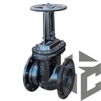 Задвижка чугунная параллельная 30ч6бр Ду 200 Ру 10 (Семёнов) фото. Задвижка чугунная параллельная 30ч6бр Ду 200 Ру 10 (Семёнов) оптом и в розницу. Доставка по РФ. Задвижка чугунная параллельная 30ч6бр Ду 200 Ру 10 (Семёнов) от производителя "Рускон"