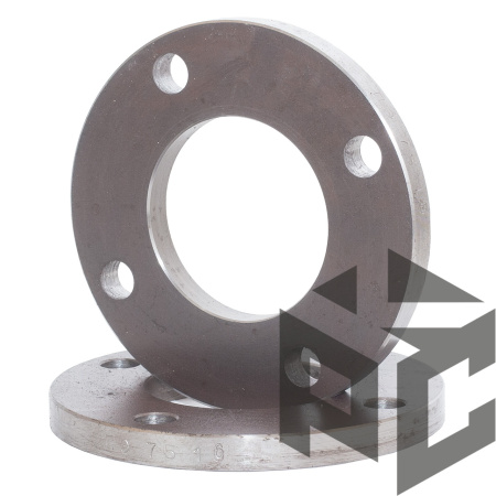 Фланец стальной расточенный под ПЭ втулку Дн 75 Ру 16 (L)  Техкомплект (b=16мм) от производителя "Рускон"