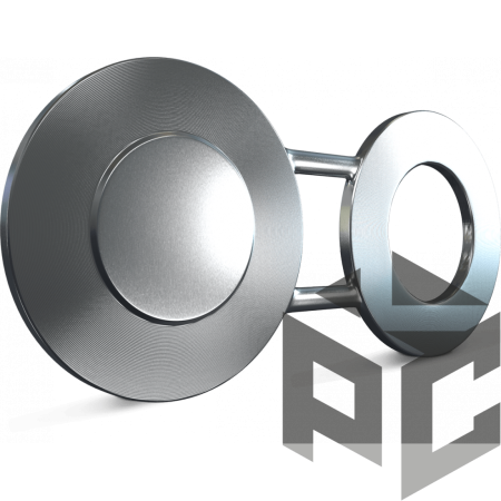 Заглушка поворотная 1-200-2,5 ст.09Г2С АТК 26-18-5-93 от производителя "Рускон"