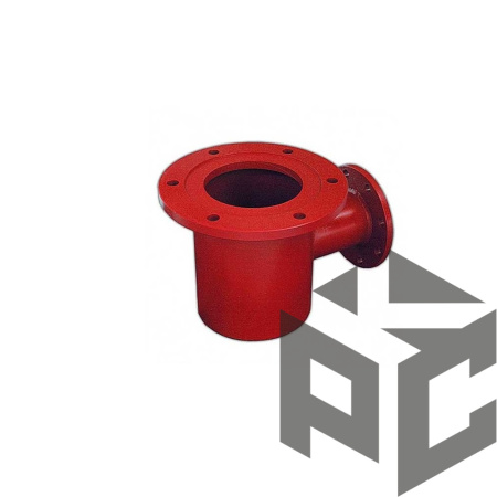 Подставка пожарная стальная ППОФ 250 Ру 10 Техкомплект (усиленная) от производителя "Рускон"