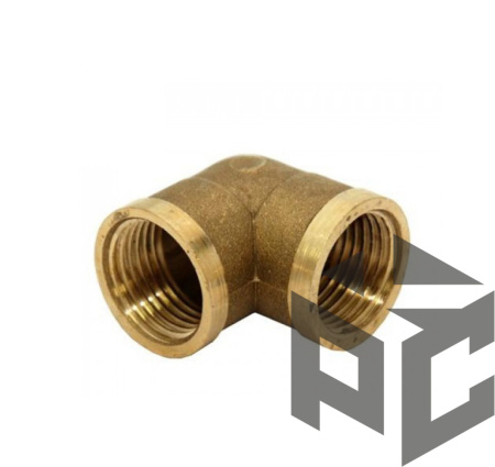 Уголок латунь ВР/ВР Ду 20x25 (3/4"х1") от производителя "Рускон"