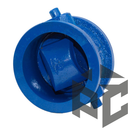 Клапан обратный чугунный поворотный (19ч21бр) Ду 200 Ру 16 межфл КАЗ фото. Клапан обратный чугунный поворотный (19ч21бр) Ду 200 Ру 16 межфл КАЗ оптом и в розницу. Доставка по РФ. Клапан обратный чугунный поворотный (19ч21бр) Ду 200 Ру 16 межфл КАЗ от производителя "Рускон"