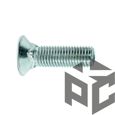 Болт М12х35 (потайной гол. и кв. подг) ГОСТ 7786-81  от производителя "Рускон"