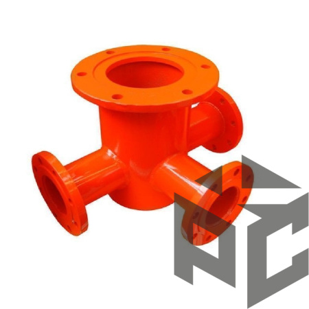 Подставка пожарная стальная ППТФ 200х200 Ру 16 Техкомплект от производителя "Рускон"