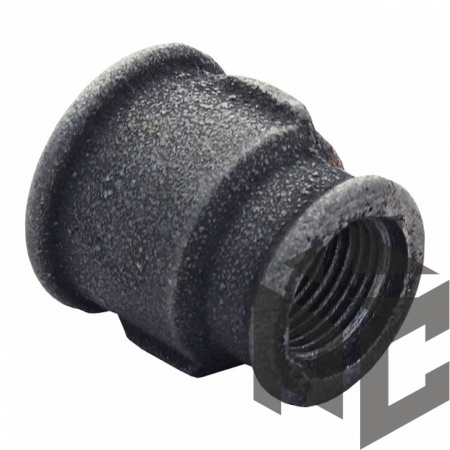 Муфта переходная чугун ВР/ВР Ду 15x20 (1/2"х3/4") от производителя "Рускон"