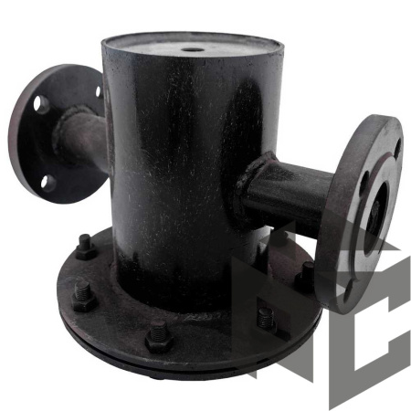 Грязевик вертикальный фланцевый Ду 125 Ру 16 Техкомплект от производителя "Рускон"